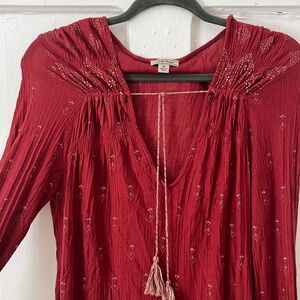 LUCKY BRAND BOHEMIAN TUNIC DRESS
